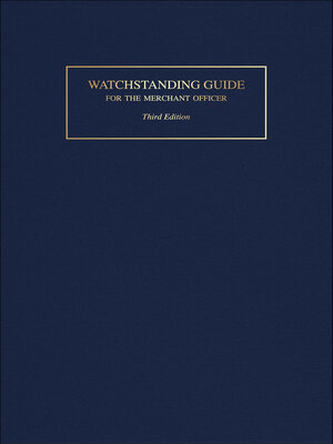 cover image of Watchstanding Guide for the Merchant Officer